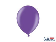 ballon violet metallise 