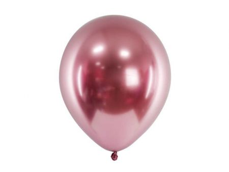 ballon glossy rose gold x10 