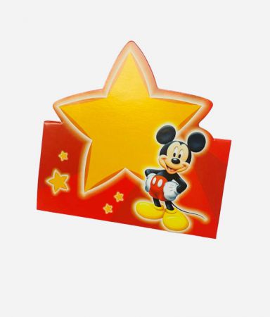 carte de table mickey 