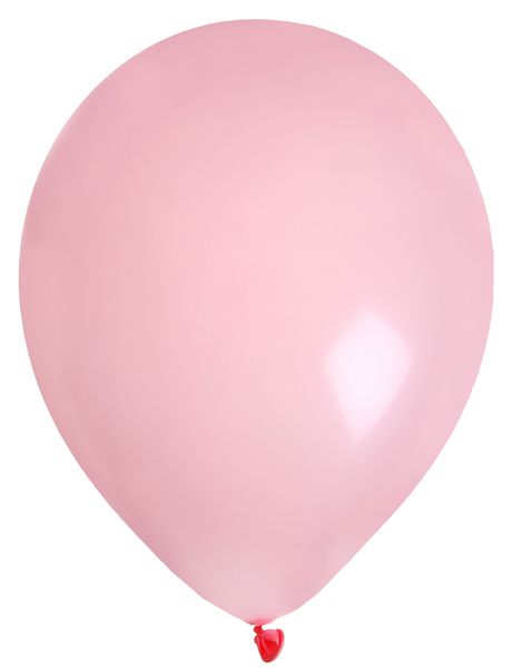 8x Ballon de baudruche baptême rose