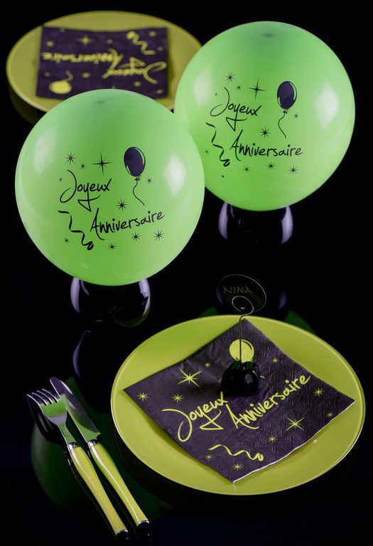 Ballon Anniversaire 30 Ans Vert